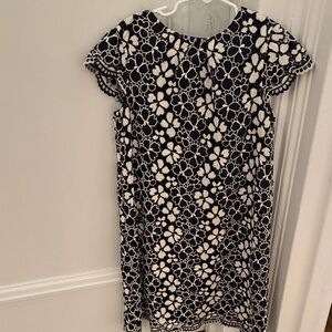 Milly Minis Black and White Floral Dress